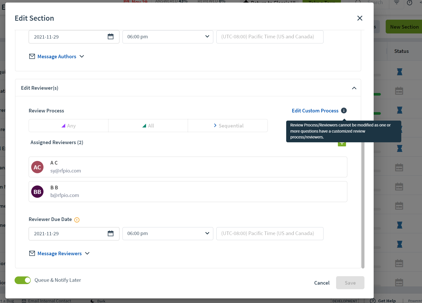Edit Section message for Custom Review Process.png