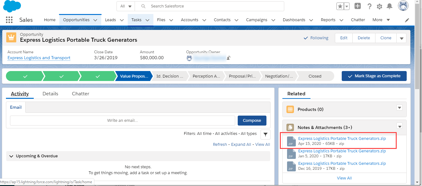 Configuring the Salesforce Integration in RFPIO Home